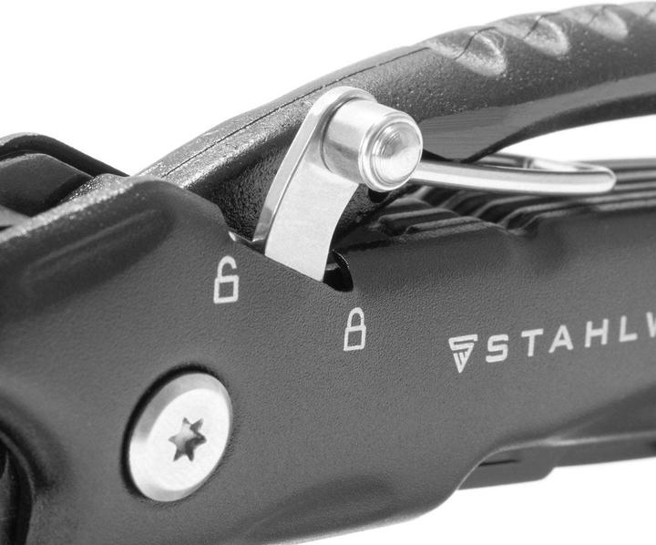 Actual product image Stahlwerk Multitool 12 Tools Pocket Knife Multifunction Tool Flashlight (12 Functions)