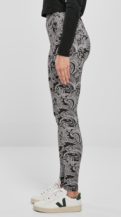 Actual product image Urban Classics Ladies Soft AOP Leggings - 16531 (XS)