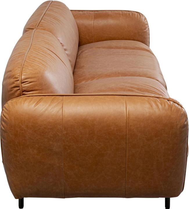 Image du produit Kare Design Canapé Calgary Smart cuir marron clair 228cm (3 places)
