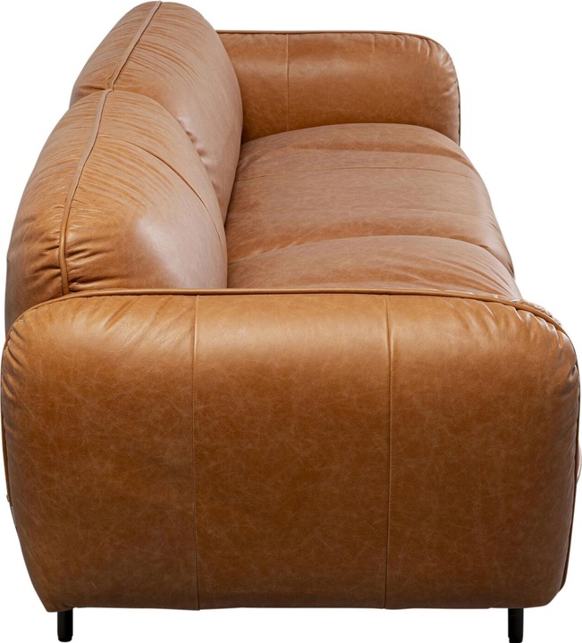 Produktbild Kare Design Sofa Calgary Smart Leder Hellbraun 228cm (3-Sitzer)