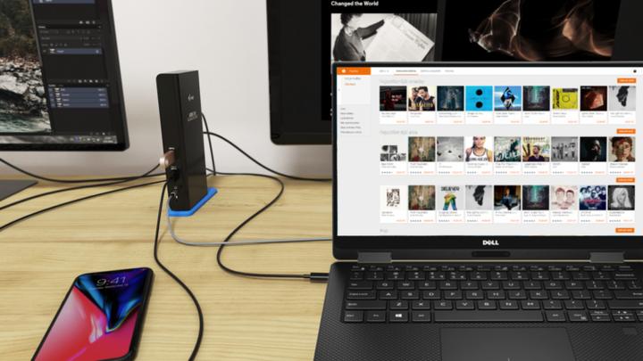 Produktbild i-tec USB 3.0 Dual Docking Station HDMI DVI - Andocken - 3,5 mm - USB Typ-A - USB Typ- (USB-B)