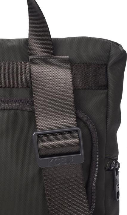 Actual product image KCB Large anti-theft backpack Side, khaki (28 l)