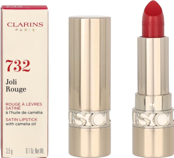 Image du produit Clarins Joli Rouge Satin No 732 (732 - Grenadine)