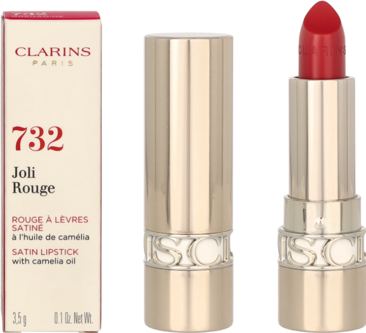 Produktbild Clarins Joli Rouge Satin No 732 (Nr. 732 - Grenadine)