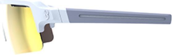 Image du produit BBB Fuse verre MLC orange/cadre blanc mat (Blanc Mat, Jaune, Lucide, mlc grey transparent, Orange)