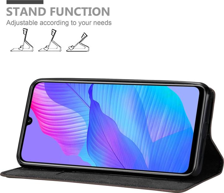 Immagine prodotto Cadorabo Copertina magnetica invisibile del libro (Huawei P Smart S)