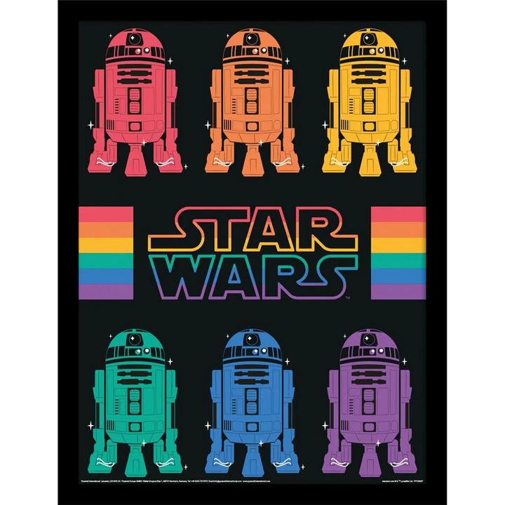 Produktbild Star Wars Poster Pride Regenbogen (40 x 30 cm)