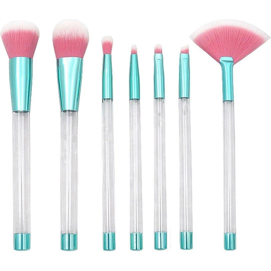 König Design, Schminkpinsel, Pinselset Makeup Professionelles 7 Stk. Make Up Pinsel Set Kosmetikpinsel (Set)
