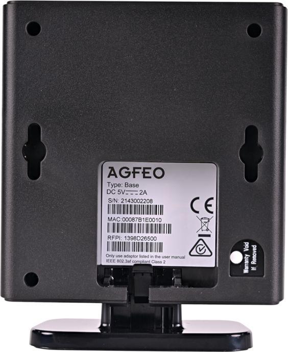 Image du produit Agfeo Base DECT IP pro XS noire