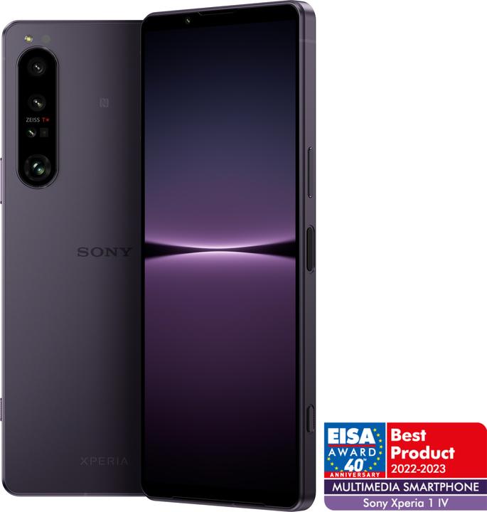Produktbild Sony Xperia 1 IV (256 GB, Violett, 6.50", Dual SIM, 12 Mpx, 5G)