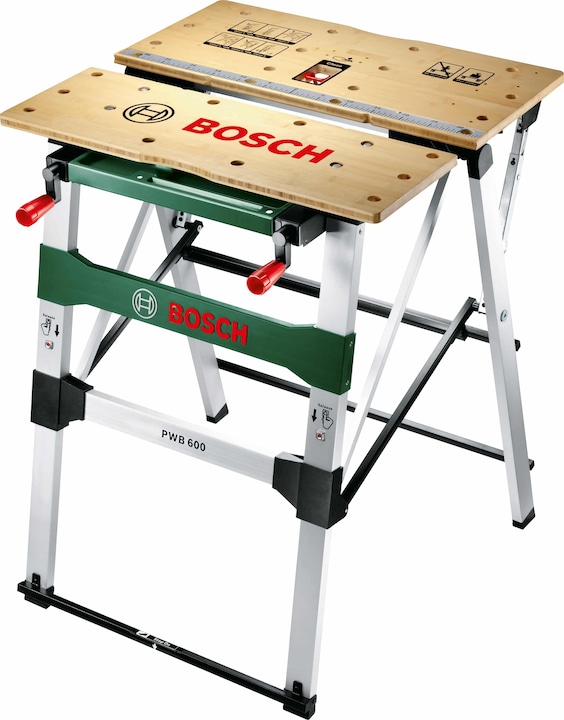 Bosch Home & Garden Table de travail PWB 600 (68 cm, 68 cm)