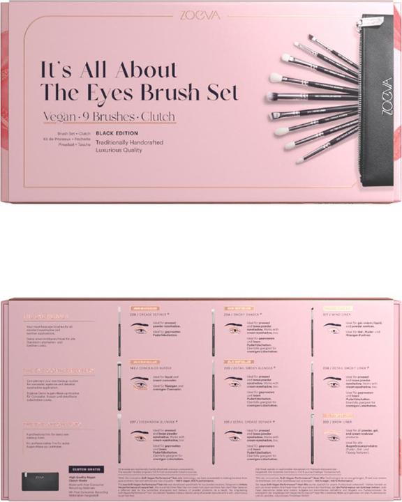 Image du produit Zoeva Il S'Agit De L'Ensemble De Pinceaux Pour Les Yeux (Sourcils)