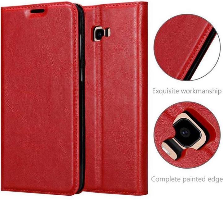 Actual product image Cadorabo Book Invisible Magnet Cover (Samsung Galaxy J4 Prime, Sasmung Galaxy J4 Core)