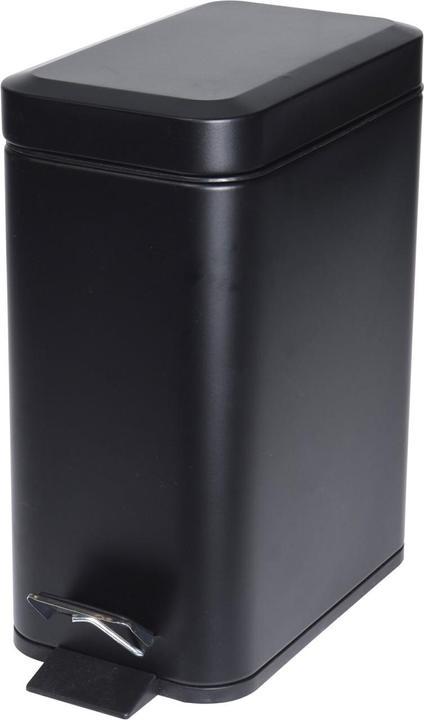 Produktbild Excellent Houseware Treteimer, Metall, schwarz, Abfalleimer, 5 Liter (5 l)