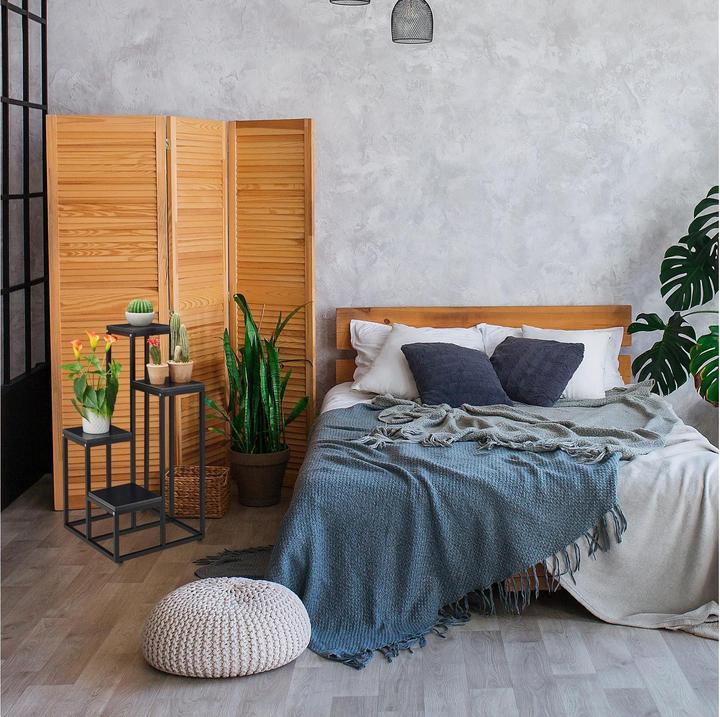 Image du produit Relaxdays Support pour plantes avec 4 étagères