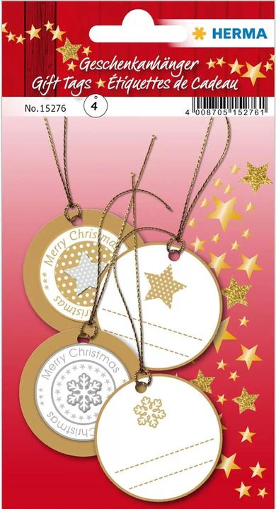 Produktbild HERMA Geschenkanhänger (Geschenkverzierung, 4 x)