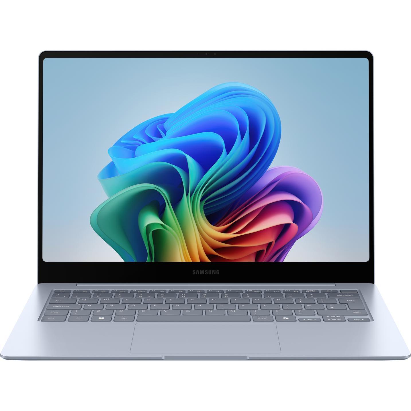 Samsung Galaxy Book4 Edge (14", 512 GB, 16 GB, DE, Snapdragon X Elite X1E-80-100), Notebook, Blau