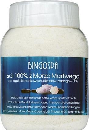 Produktbild BingoSpa 100% Dead Sea Bath Salt for Bath, Jacuzzi, and Spa Treatments 1250g (Badeperlen)