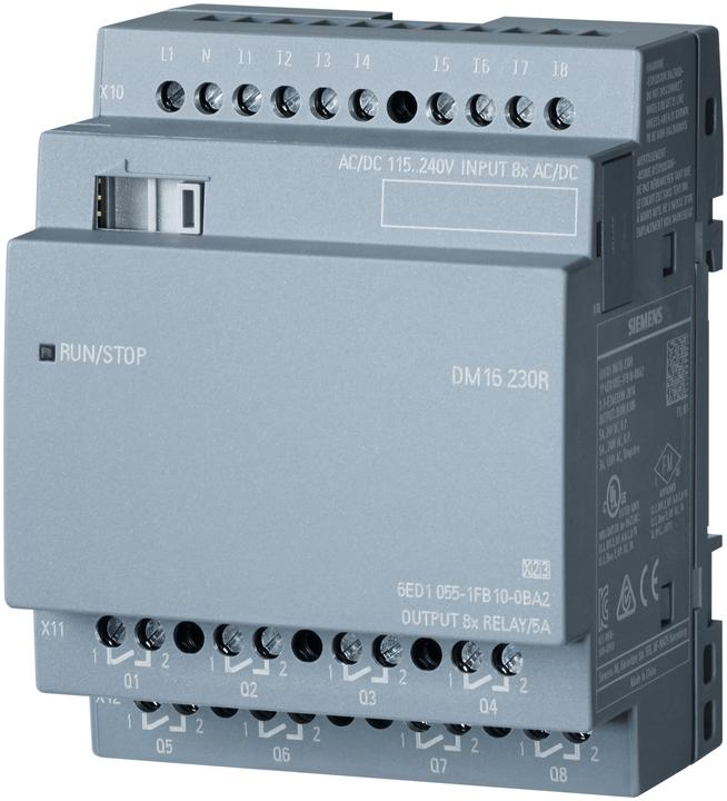 Produktbild Siemens Expansion Module LOGO!8 DM16 230R 8DI8DO