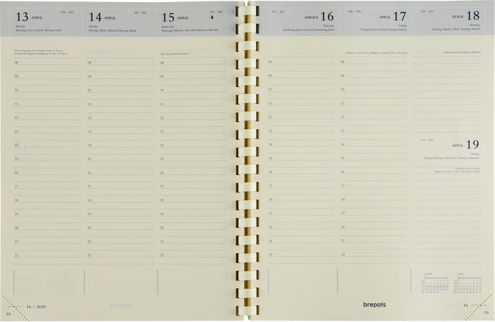 Image du produit Brepols TIMING - Agenda 2019 (170 x 220 cm, Allemand, Français, Anglais, Néerlandais)