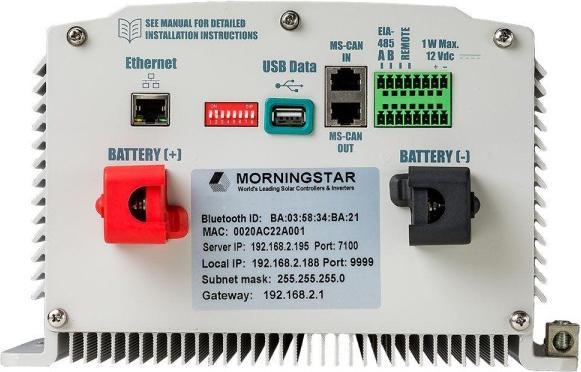 Actual product image Morningstar Inverter SureSine 24V 1250W fanless