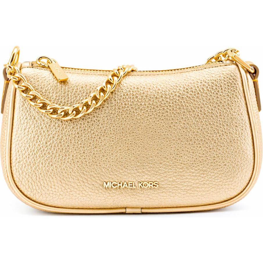 Michael Kors, Donne, Borsetta, Umhängetasche Carmela Gold 20 x 12 x 7 cm, Oro