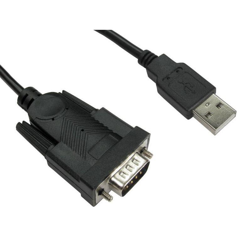 RS PRO Cavo USB, USBA / 9 pin, D-Sub, 1,8 m USB (1.80 m), Cavo di interfaccia