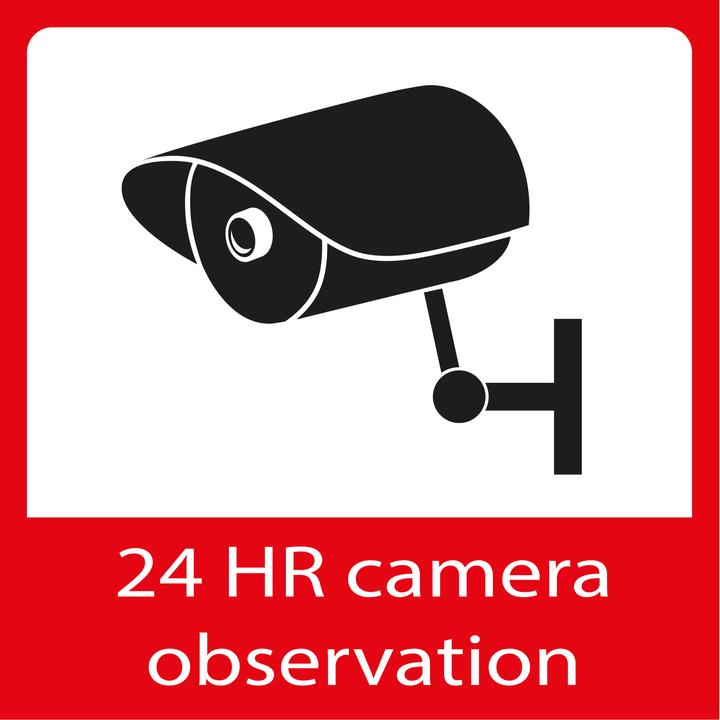 Actual product image Alecto Aufkleber Überwachung