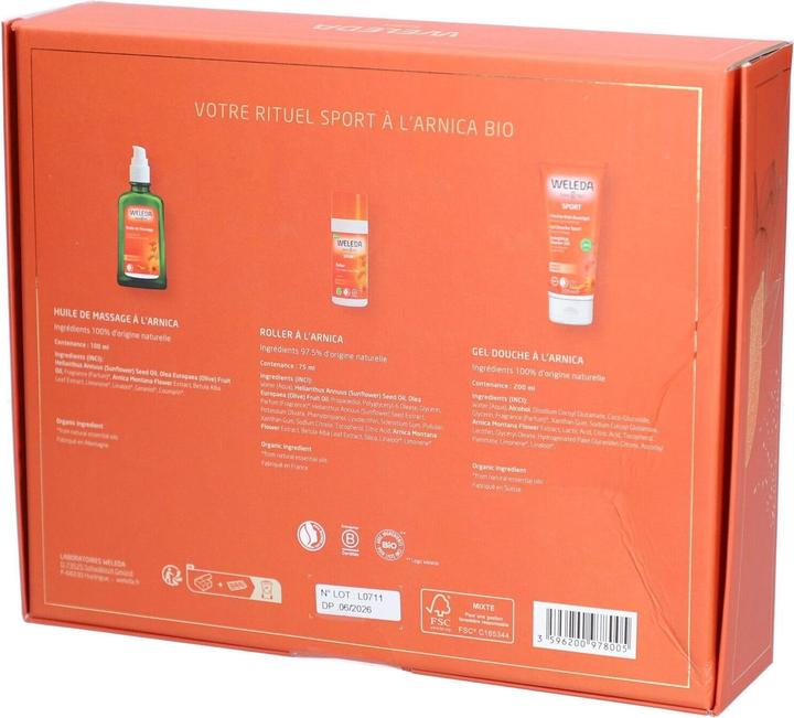 Immagine prodotto Weleda Arnica Sport Ritual Care Products Set