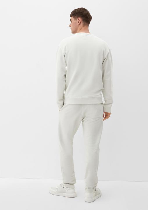 Produktbild s.Oliver Sweatshirt QS x JAMULE Sweater mit aufgesticktem Schriftzug (XL)