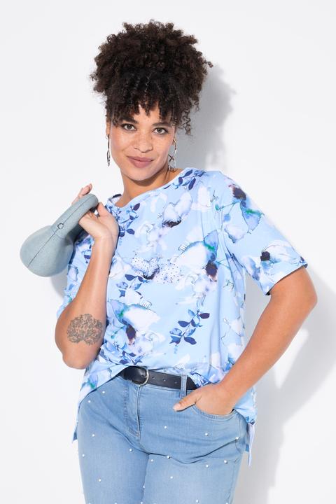 Produktbild Miamoda T-Shirt, A-Linie, Blumendruck (42)