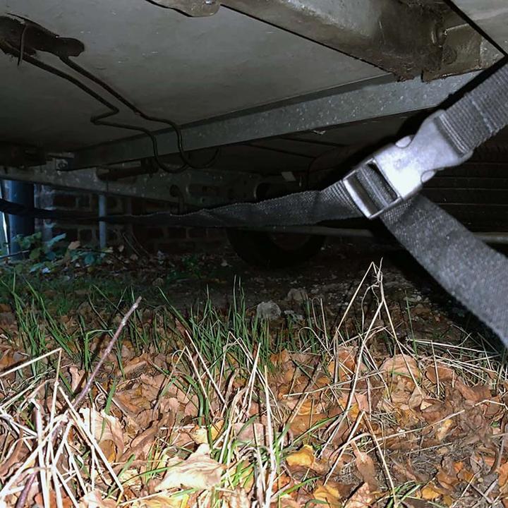 Produktbild Wiltec Wohnwagen Schutzhülle Gr. S 426x225x220 cm Caravan Abdeckung Abdeckplane