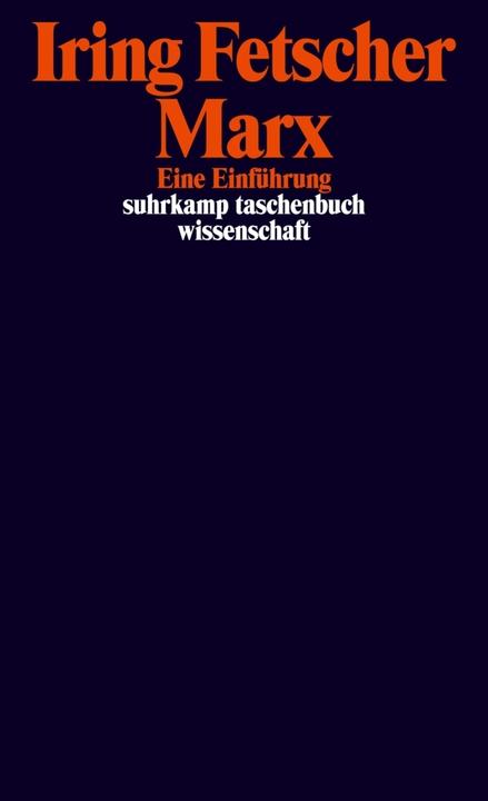Produktbild Marx (Deutsch, Iring Fetscher, 2018)