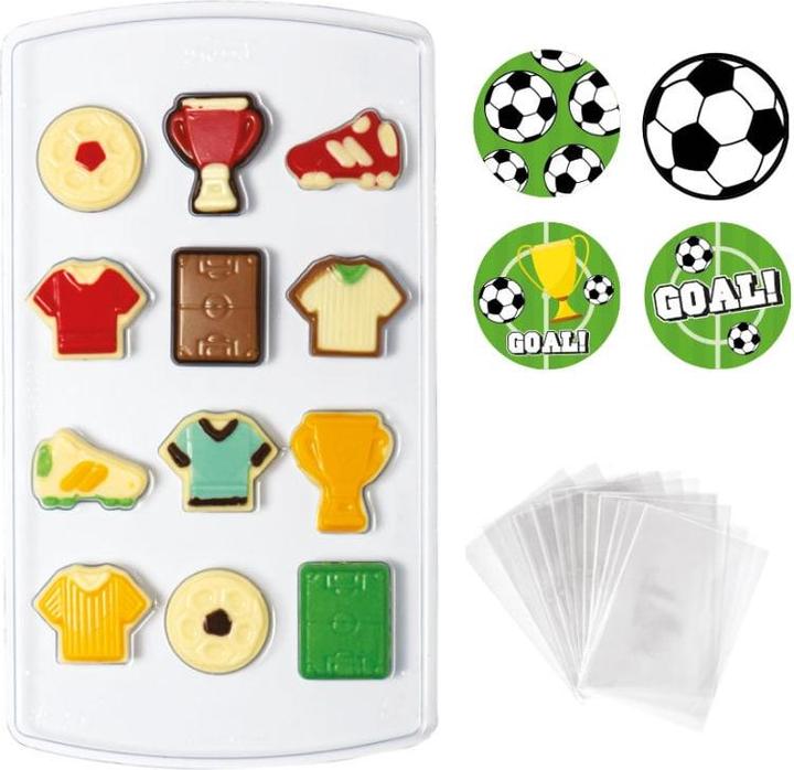 Produktbild Decora Schokoladenform Fussball Set (4 cm)