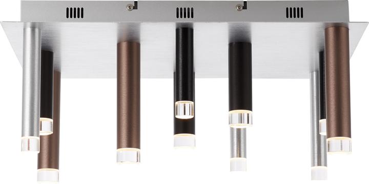 Produktbild Brilliant Cembalo LED 48W DE 12 eckig Deckenleuchte eckig, 12-flammig (5800 lm)