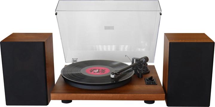 Productafbeelding Soundmaster PL711BR Platenspeler met Bluetooth Bruin (Handmatig)