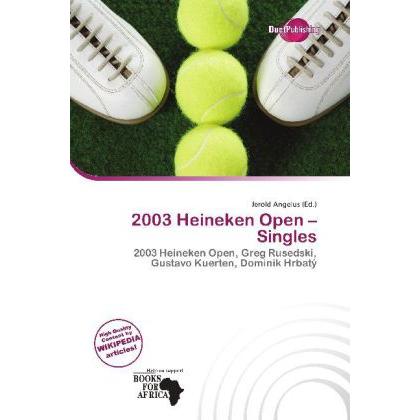 2003 Heineken Open - Singles, Ratgeber