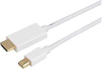 Produktbild Prokord HDMI-kabel 2m DisplayPort Mini (2 m, HDMI)