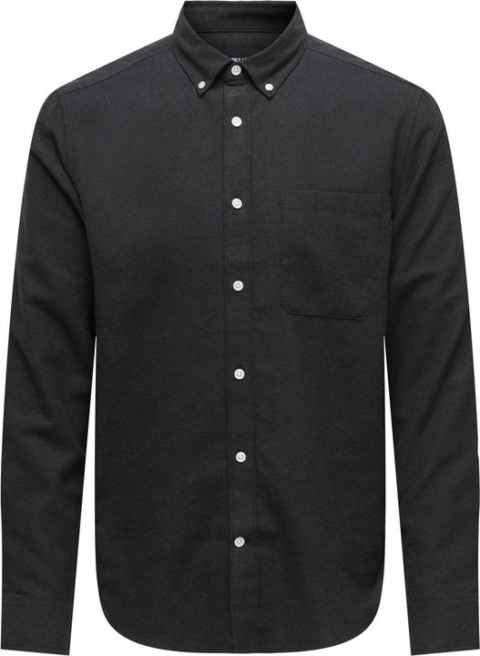 Produktbild Only & Sons Einfarbiges Langarmhemd (XS)
