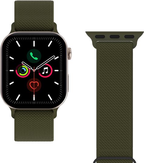 Image du produit Just in Case Stoff-Armband Urban Textura Green