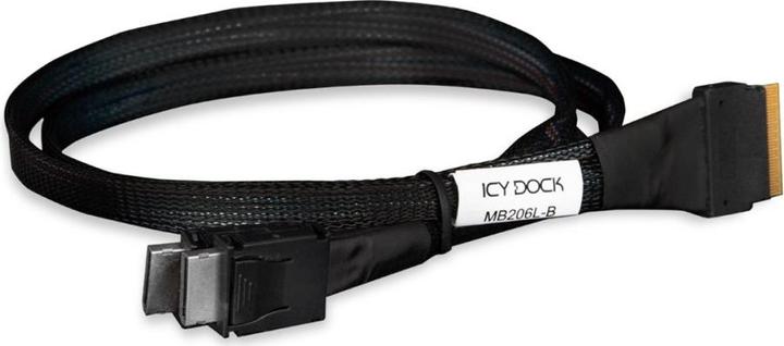 Icydock ICY DOCK Kabel SlimSAS 8i SSF-8654 zu 2xOCLink 4i, SFF-8611 Kabel-0,5M