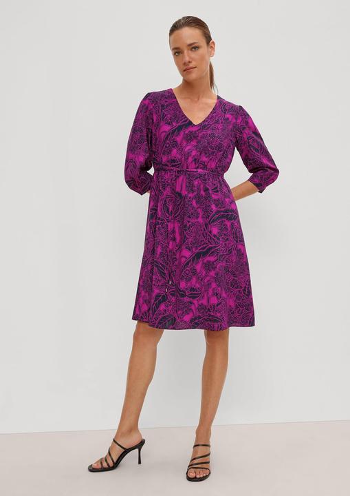 Produktbild Comma Kleid mit Allover-Print (38)