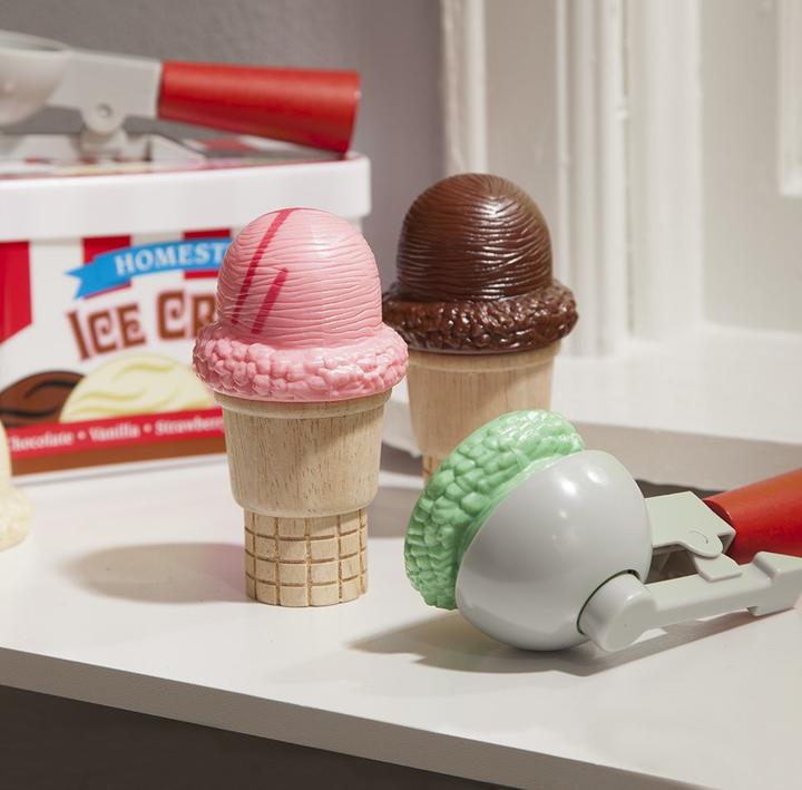 Actual product image Melissa & Doug Ice cream scoops