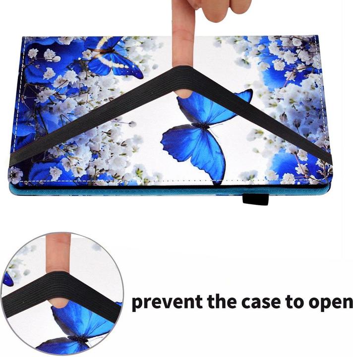 Produktbild König Design Schutz Tablet Hülle für Samsung Galaxy Tab S8 Case Cover Tasche Bumper Wallet (Galaxy Tab S8)