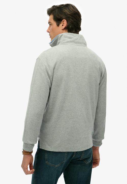 Produktbild Superdry Ripp-Pullover mit Reissverschlusskragen (L)