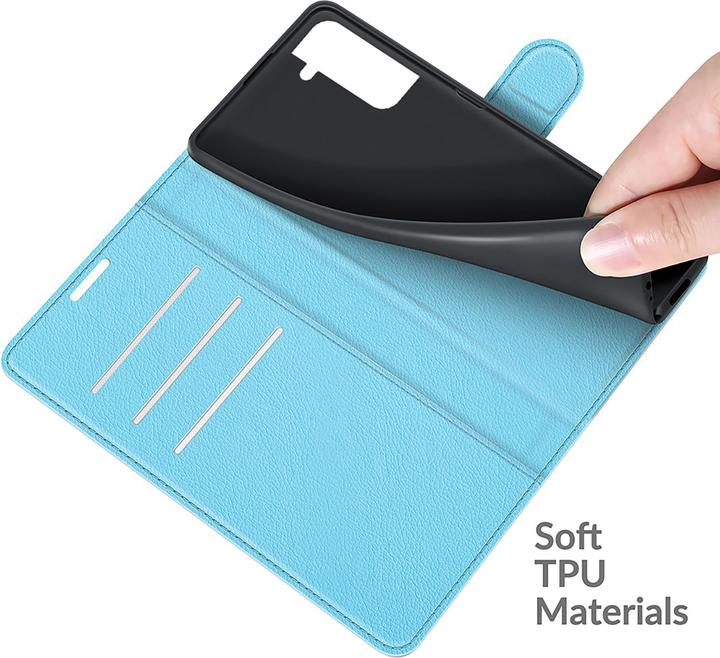 Produktbild Cazy Book Case Kompatibel mit Samsung Galaxy S22 - Hülle klappbar Kunstleder - (Samsung Galaxy S22)