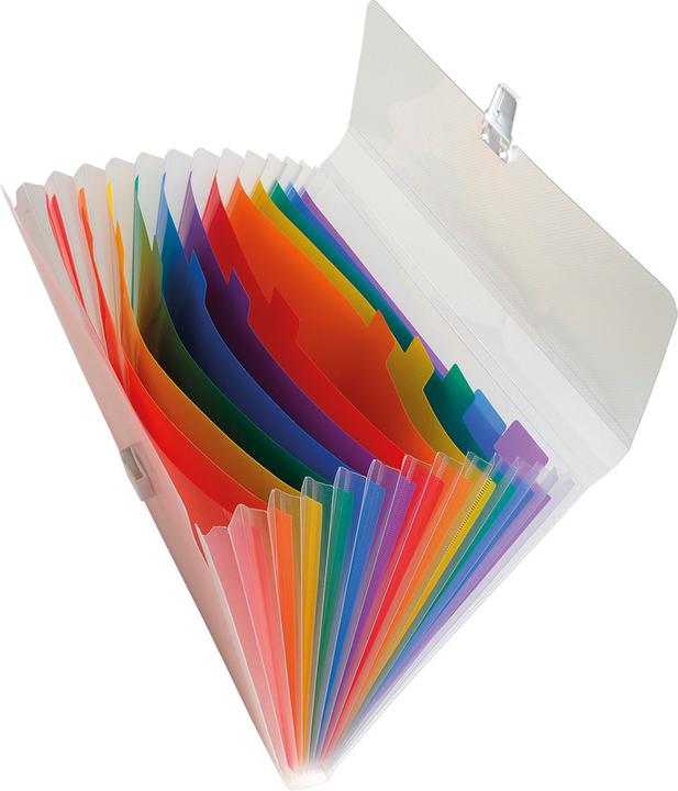 Produktbild Exacompta Crystal Fächermappe mit Griff (A4, 1 x)