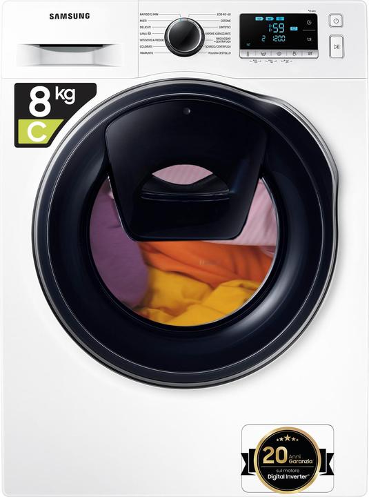 Immagine prodotto Samsung Lavatrice a carica frontale8 kg, C (8 kg, A sinistra)