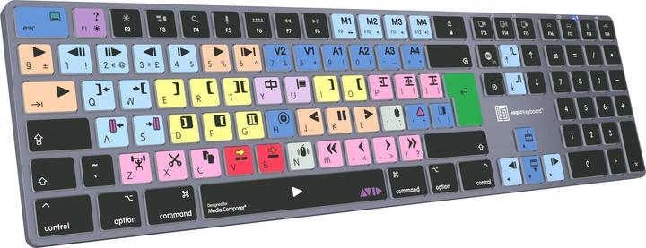 Produktbild Logickeyboard Avid Media Composer - Clas. Titan UK (Mac) (Keyboard)