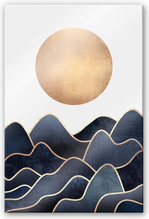 Produktbild Trenddeko Wellen (70 x 100 cm)
